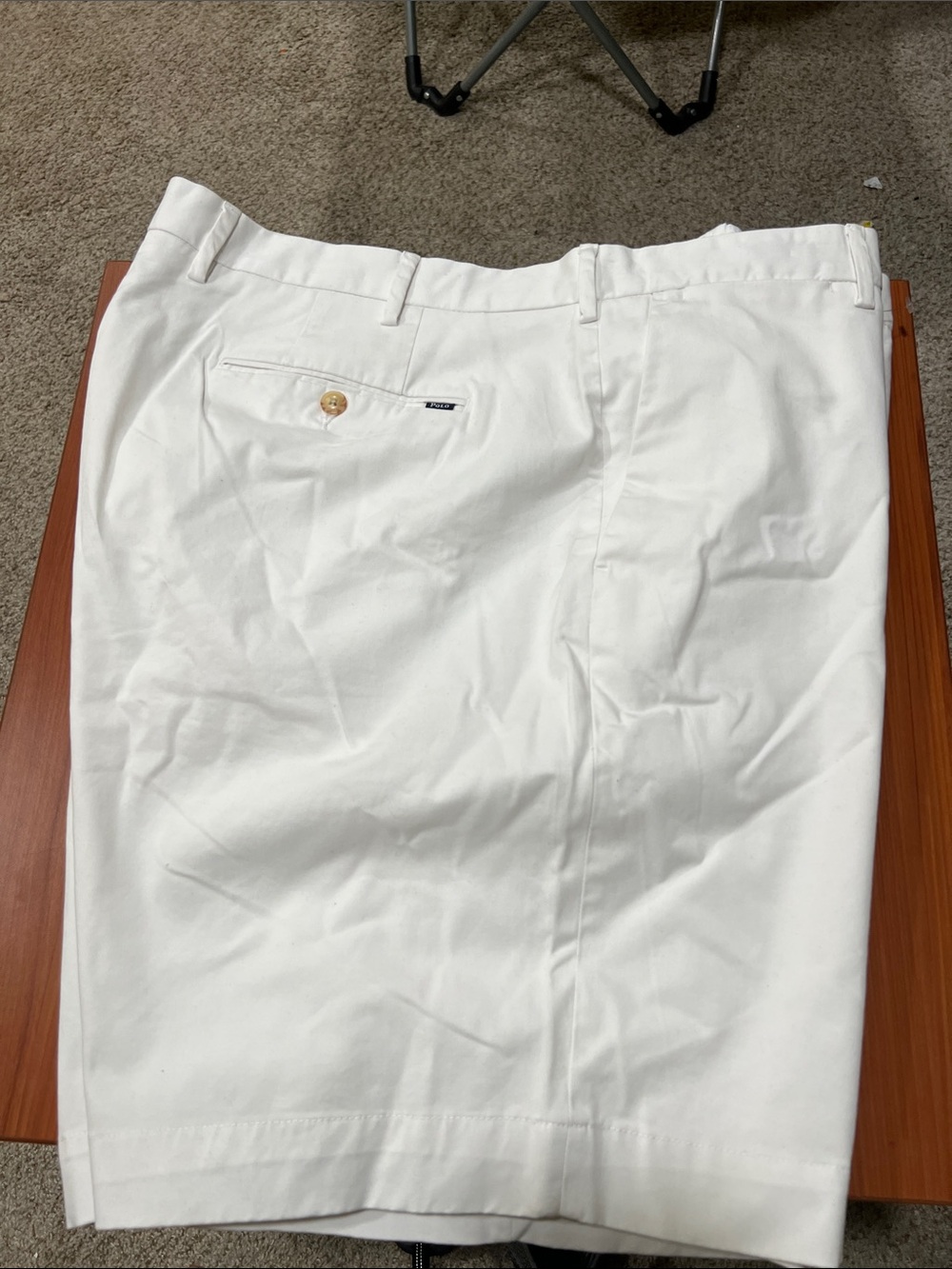 Polo by Ralph Lauren White Chino Shorts